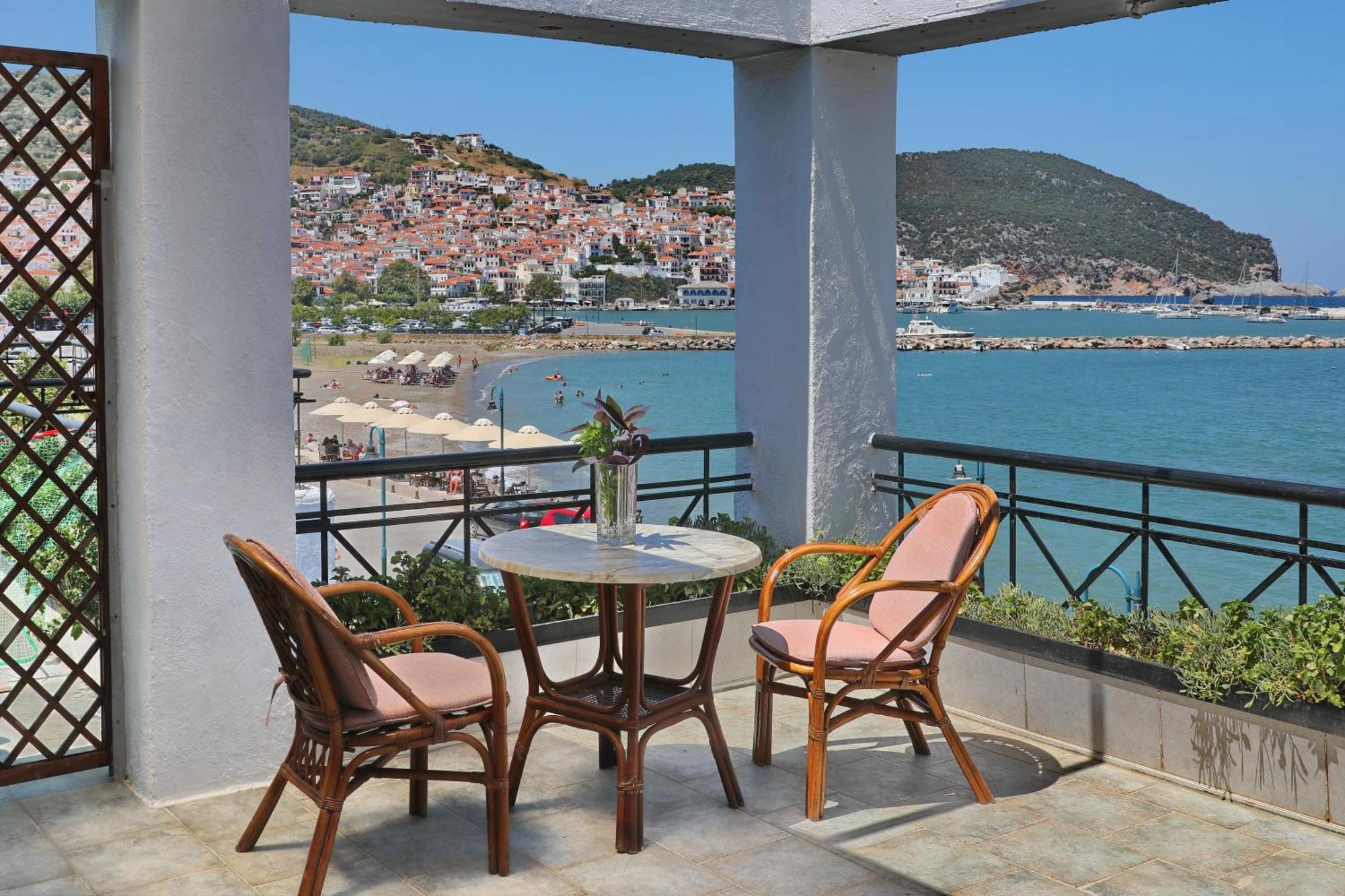 Mamma Mia Hotel Bandar Skopelos Luaran gambar