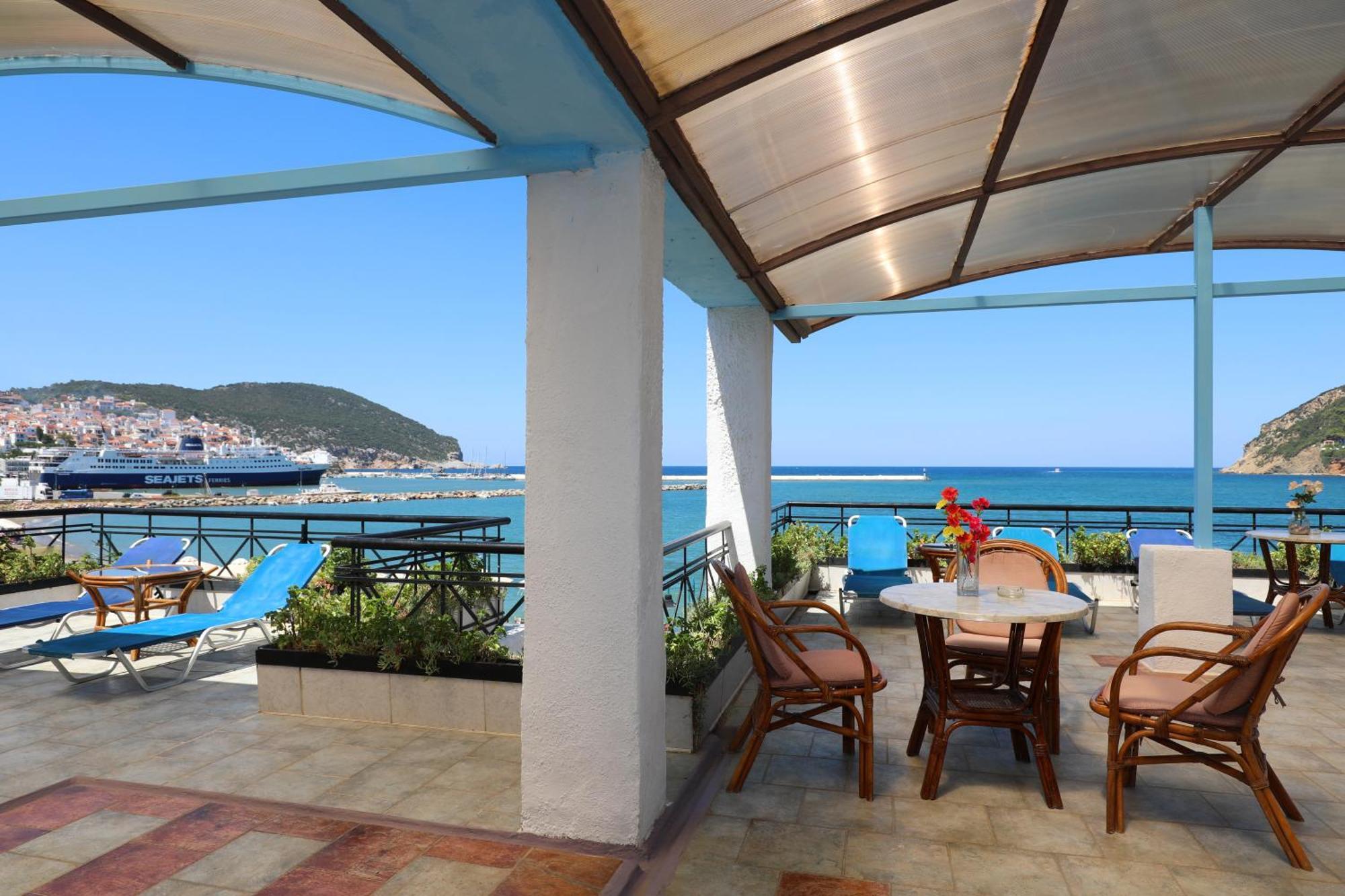 Mamma Mia Hotel Bandar Skopelos Luaran gambar