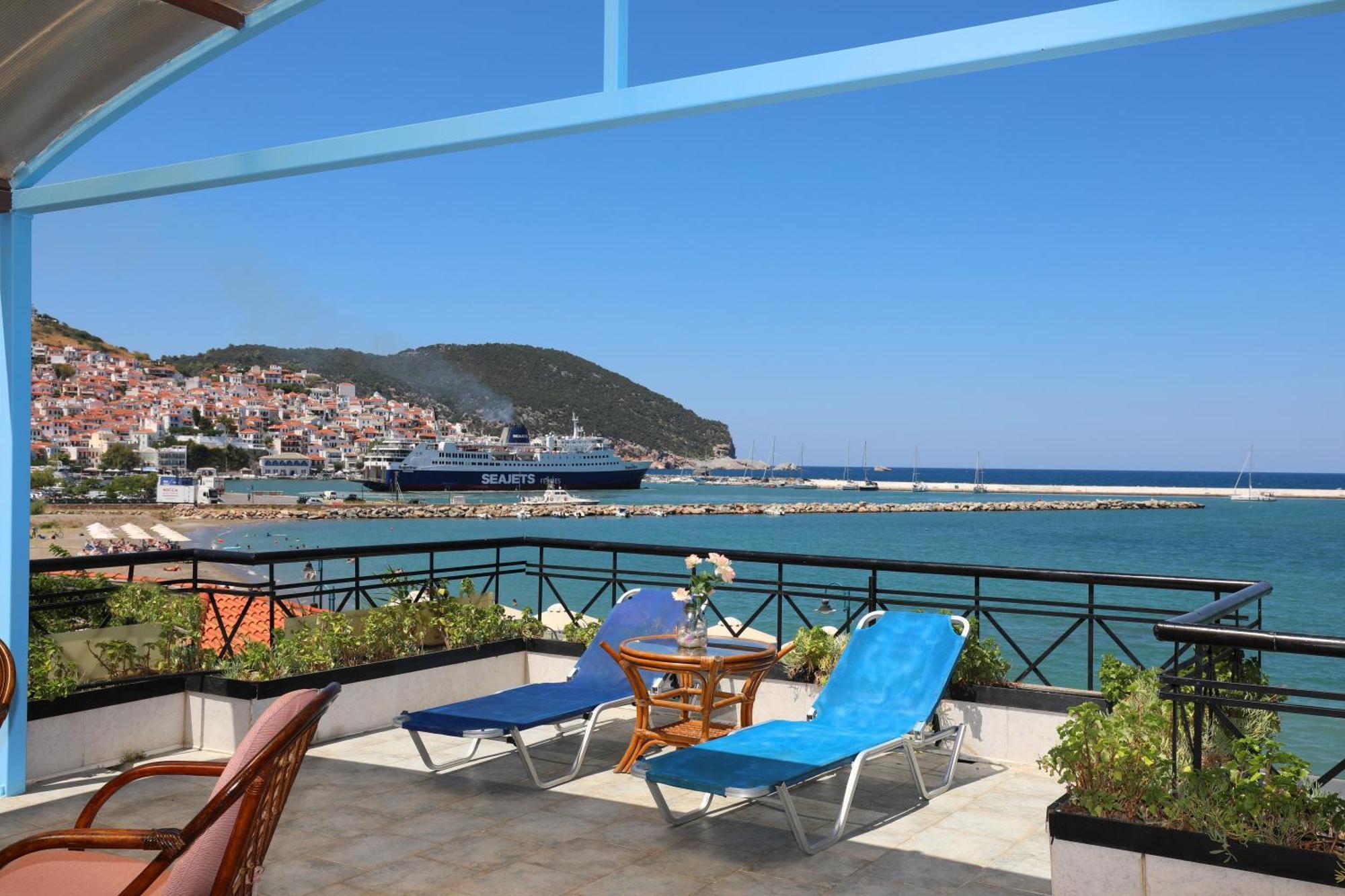 Mamma Mia Hotel Bandar Skopelos Luaran gambar