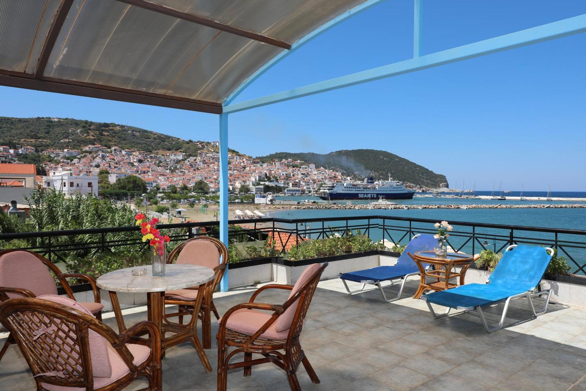 Mamma Mia Hotel Bandar Skopelos Luaran gambar