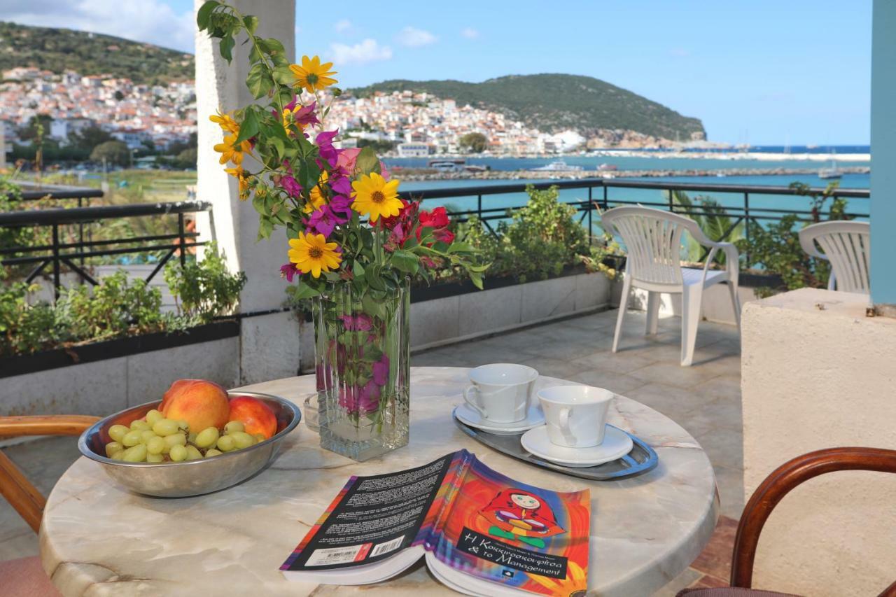 Mamma Mia Hotel Bandar Skopelos Luaran gambar